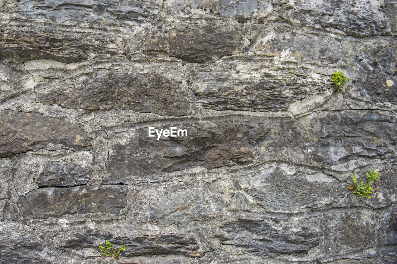 Full frame shot of stone wall