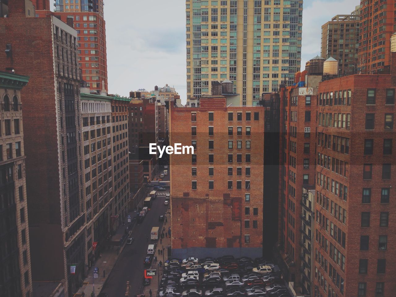 Skyscrapers in city