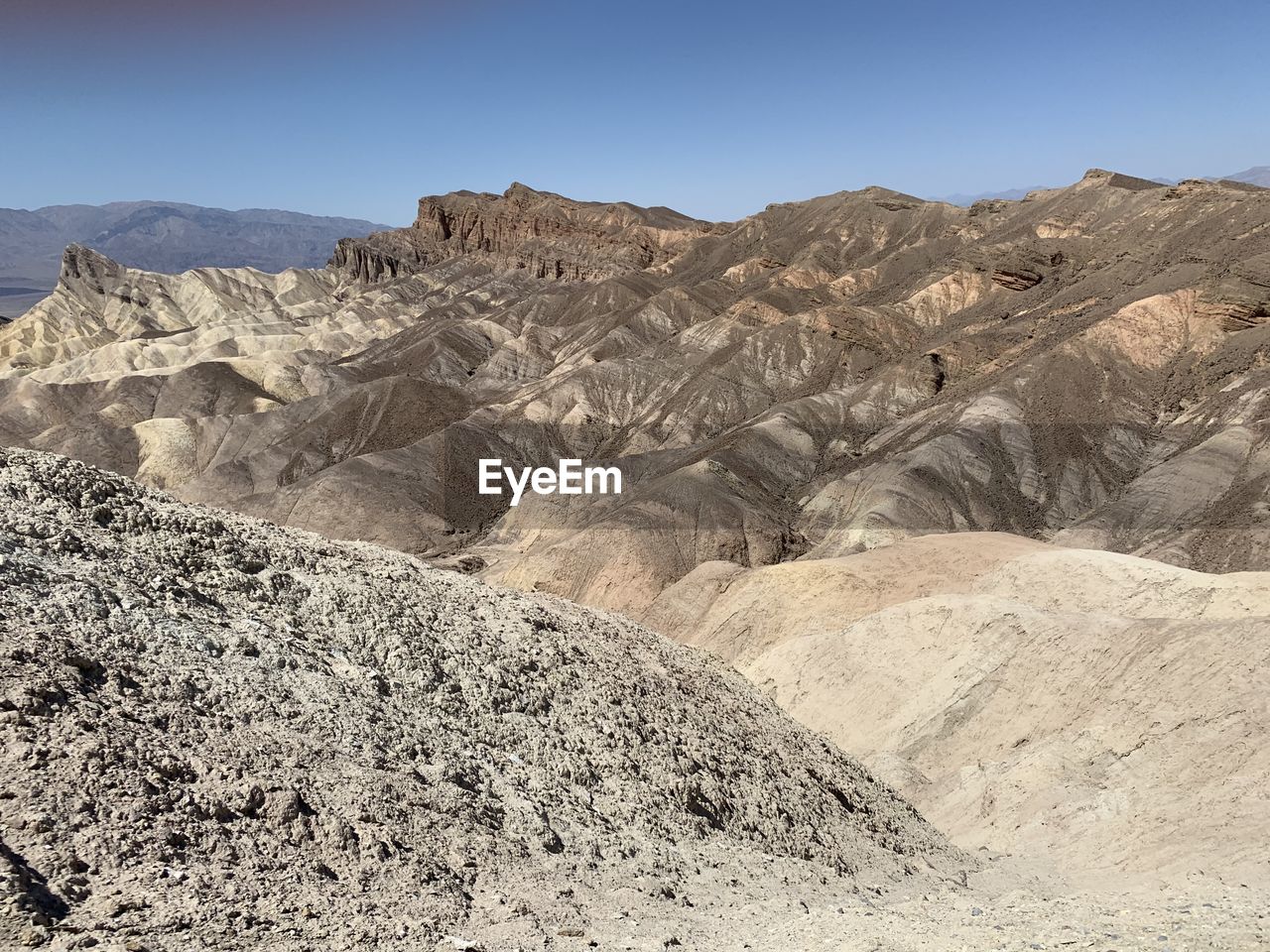 Scenic view of rocky mountains against sky