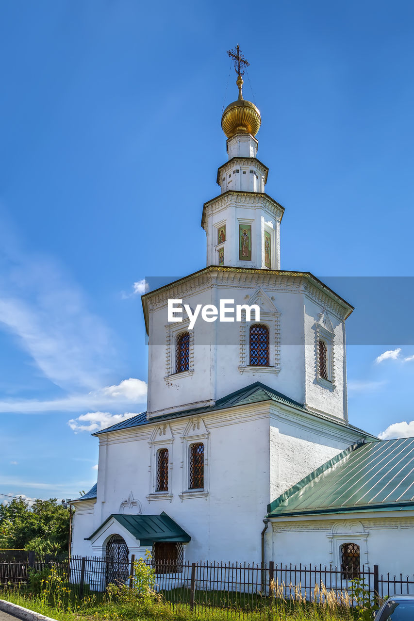 Church of st. nicholas in the galleys in vladimir, russia