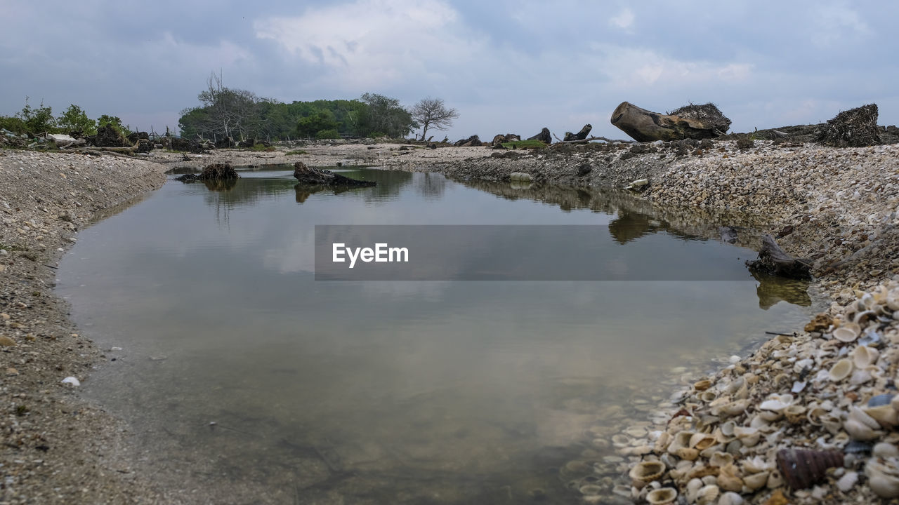 PANORAMIC SHOT OF SEA AGAINST SKY