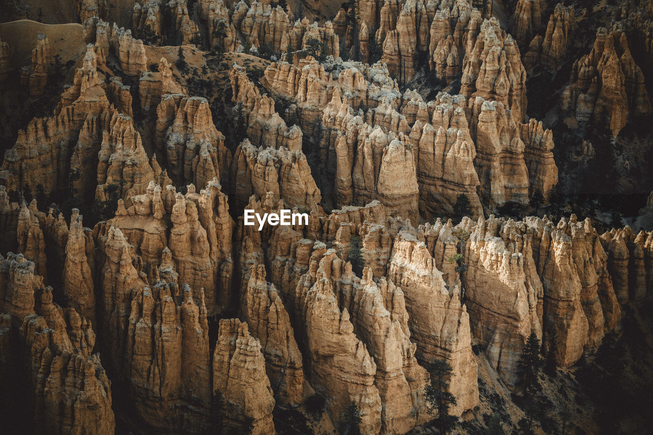 Bryce canyon from bryce point at sunset