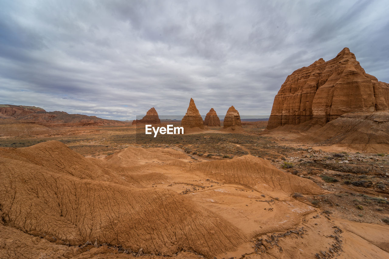 ROCK FORMATIONS ON LANDSCAPE