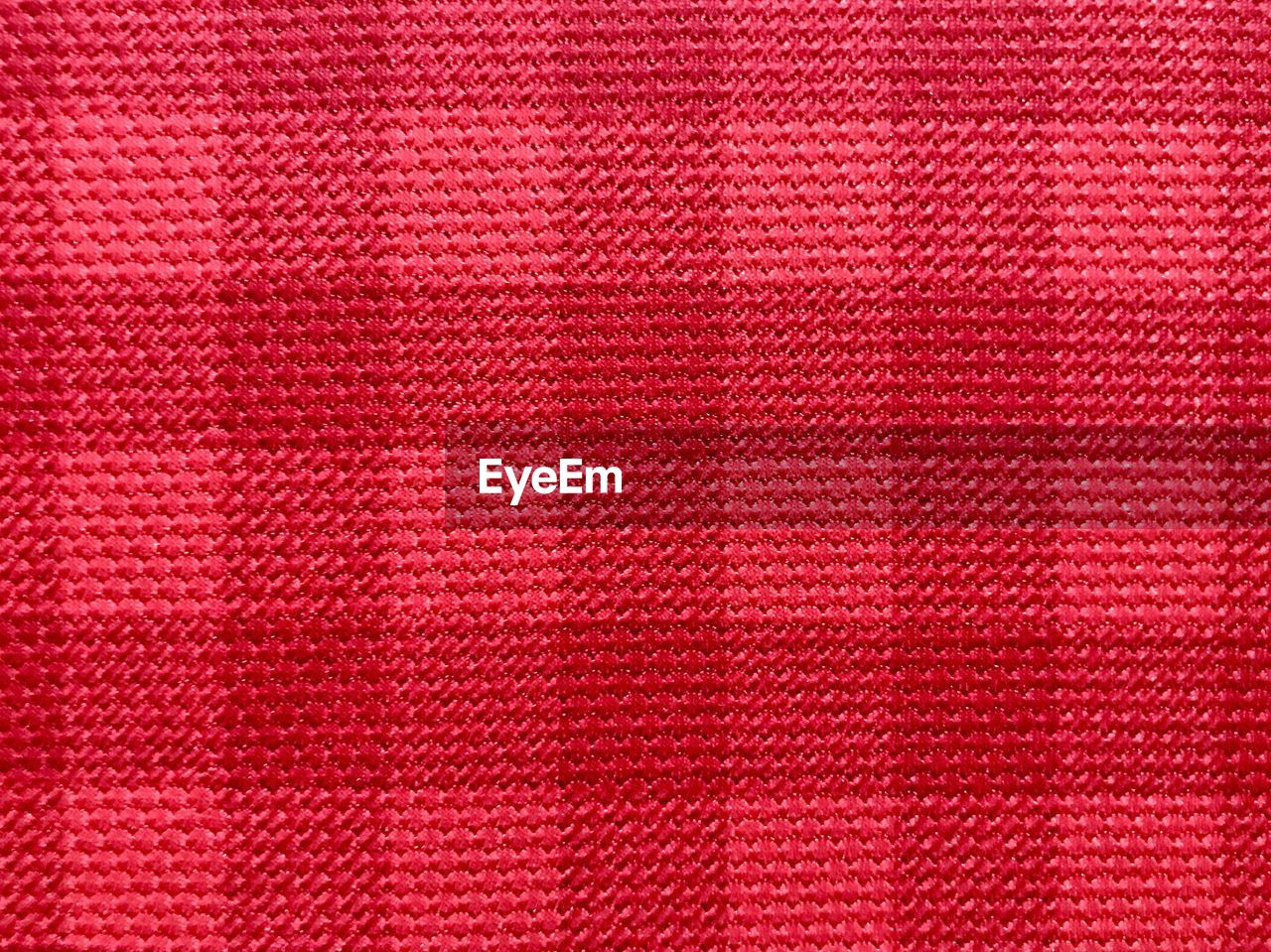 Full frame shot of red textile