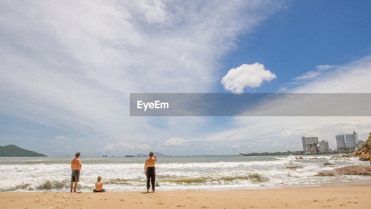 SCENIC VIEW OF CALM BEACH