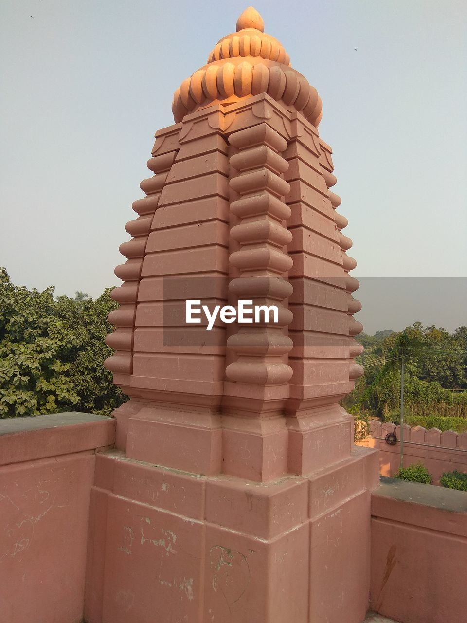 VIEW OF TEMPLE AGAINST CLEAR SKY