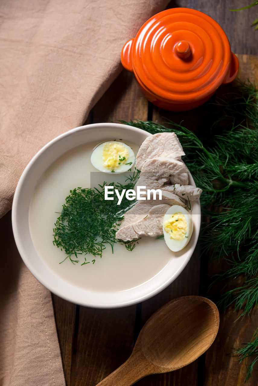 food and drink, food, healthy eating, wood, vegetable, wellbeing, studio shot, freshness, no people, high angle view, indoors, kitchen utensil, produce, herb, plant, bowl, directly above, household equipment, spice, ingredient, eating utensil, dish, spoon, still life, tableware