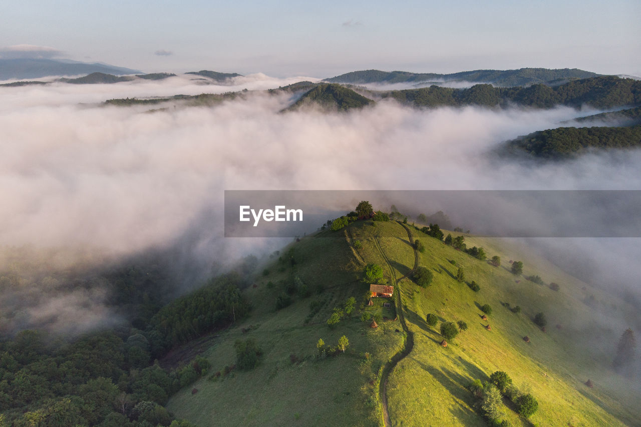 SCENIC VIEW OF VOLCANIC LANDSCAPE