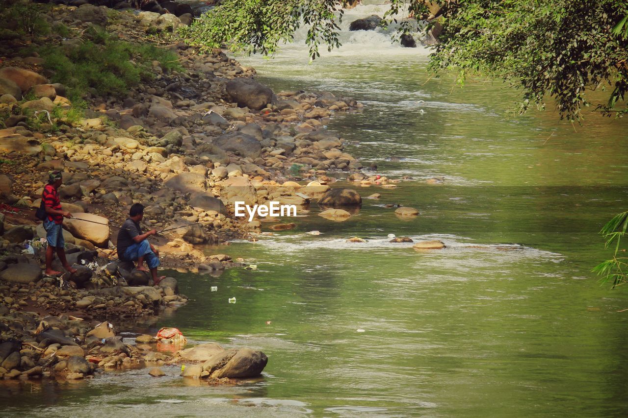 ROCKS IN RIVER