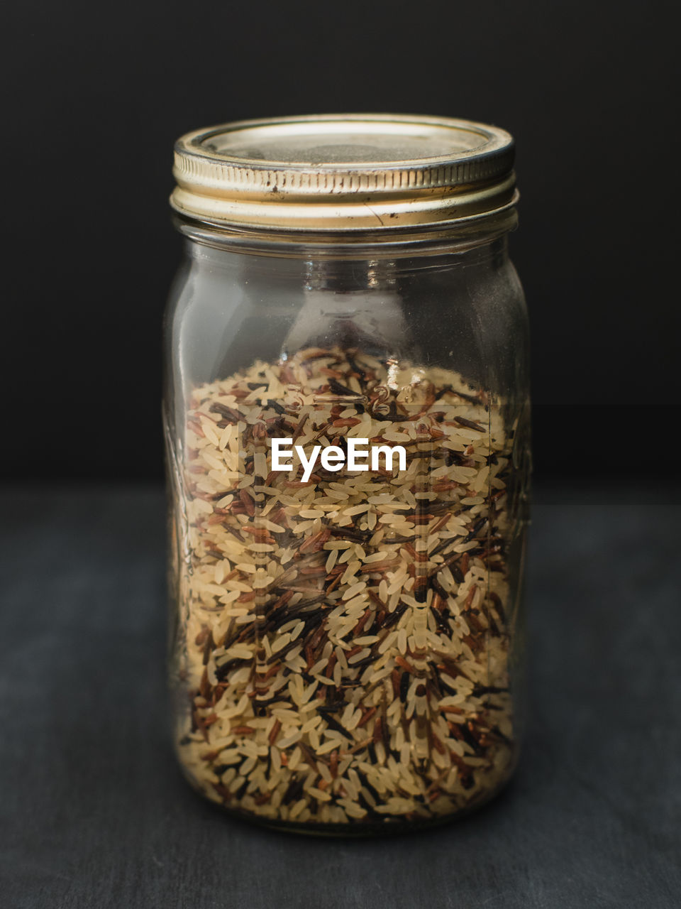 CLOSE-UP OF DRINK IN JAR