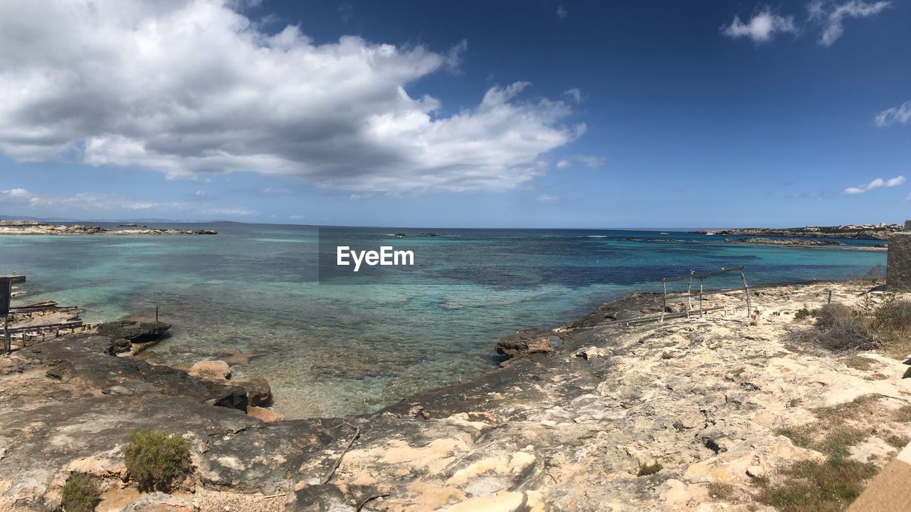 PANORAMIC VIEW OF SEA AGAINST SKY