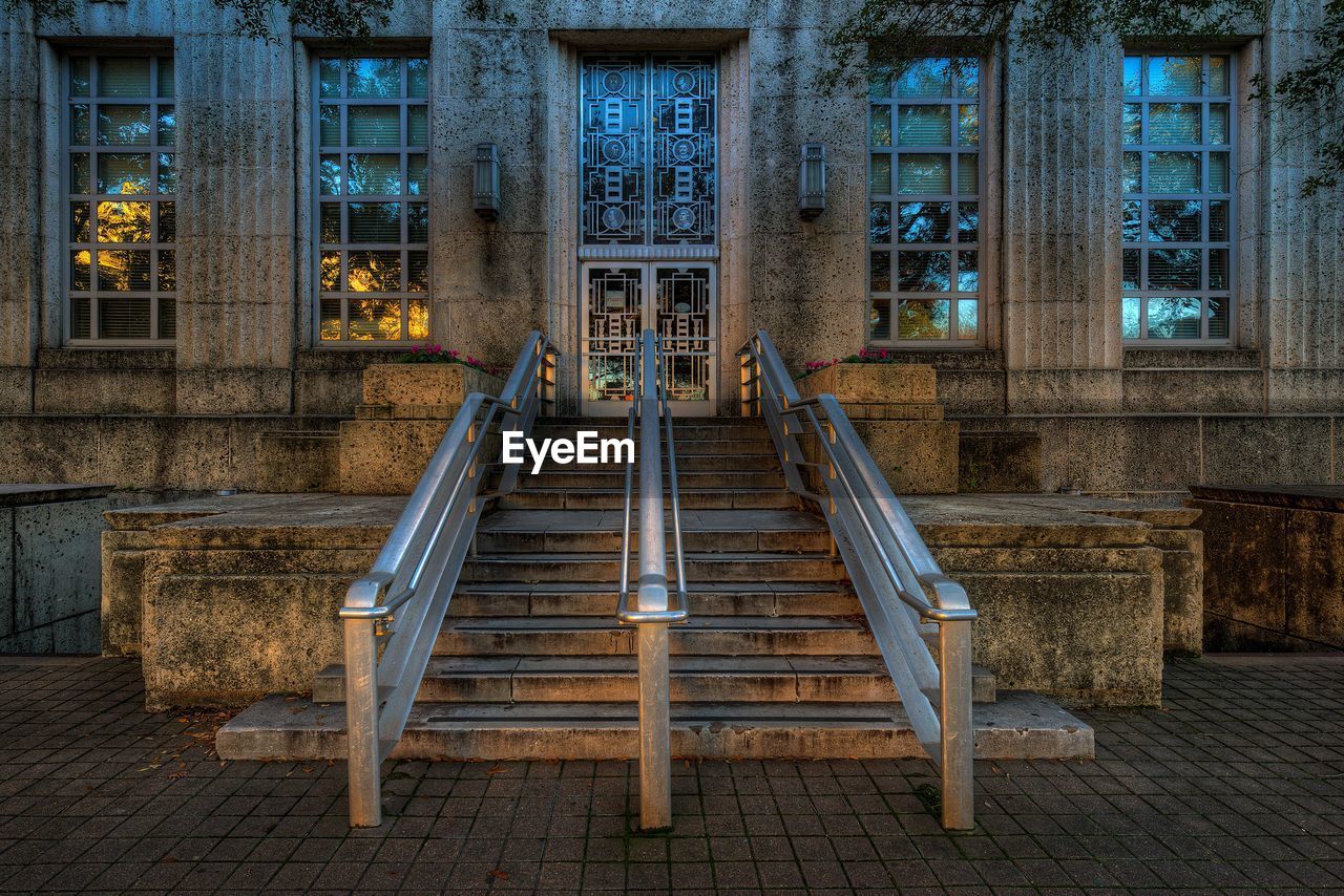 Stairs of houston city hall