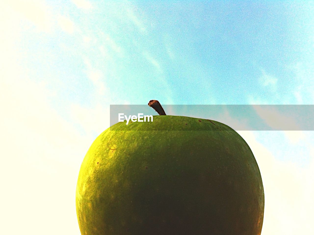 Close-up of green apple