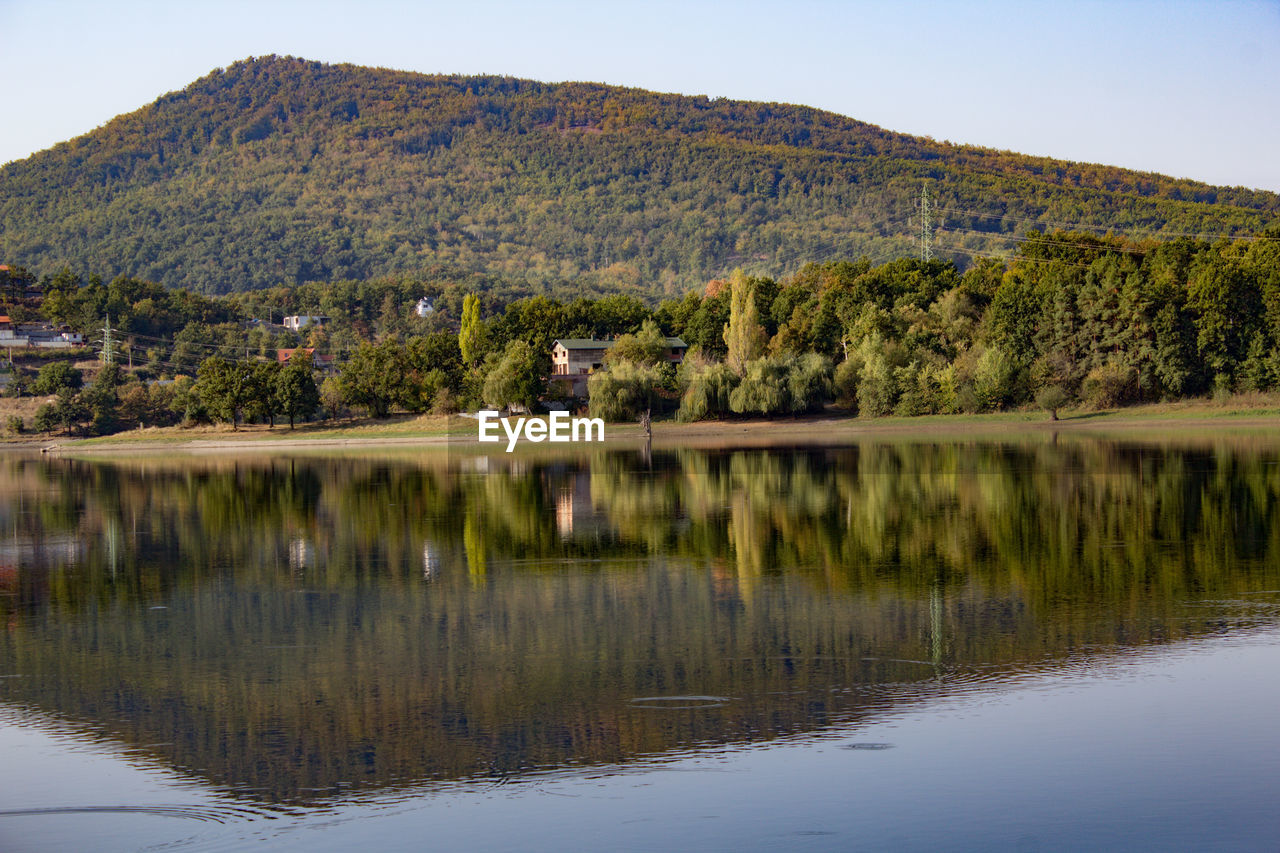 Photography of lake reflection 