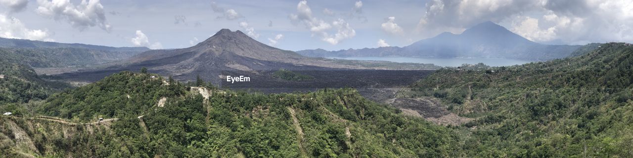 Panoramic view of landscape against sky