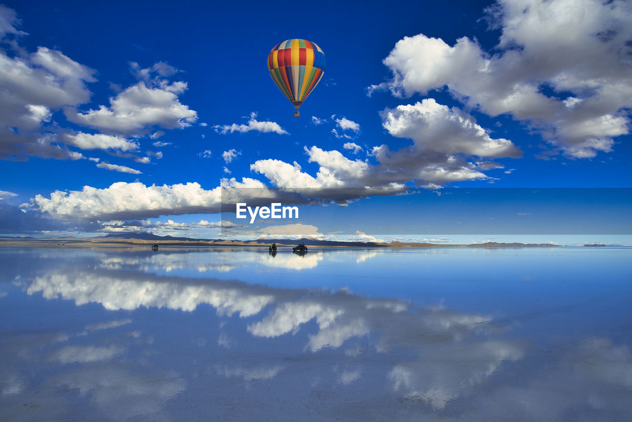 A superb view of uyuni salt lake