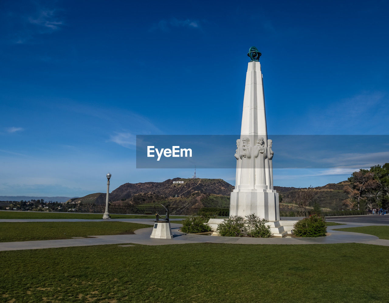 low angle view of monument