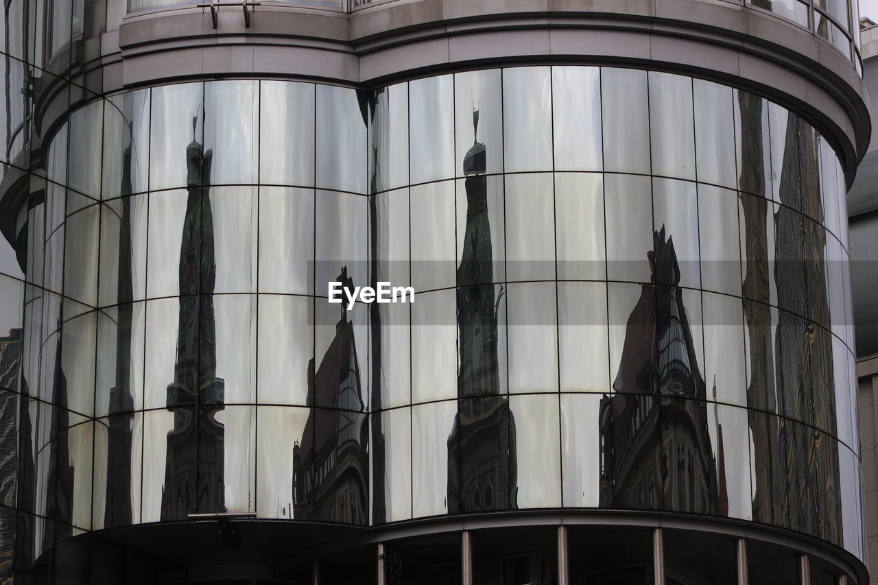 LOW ANGLE VIEW OF BUILDINGS