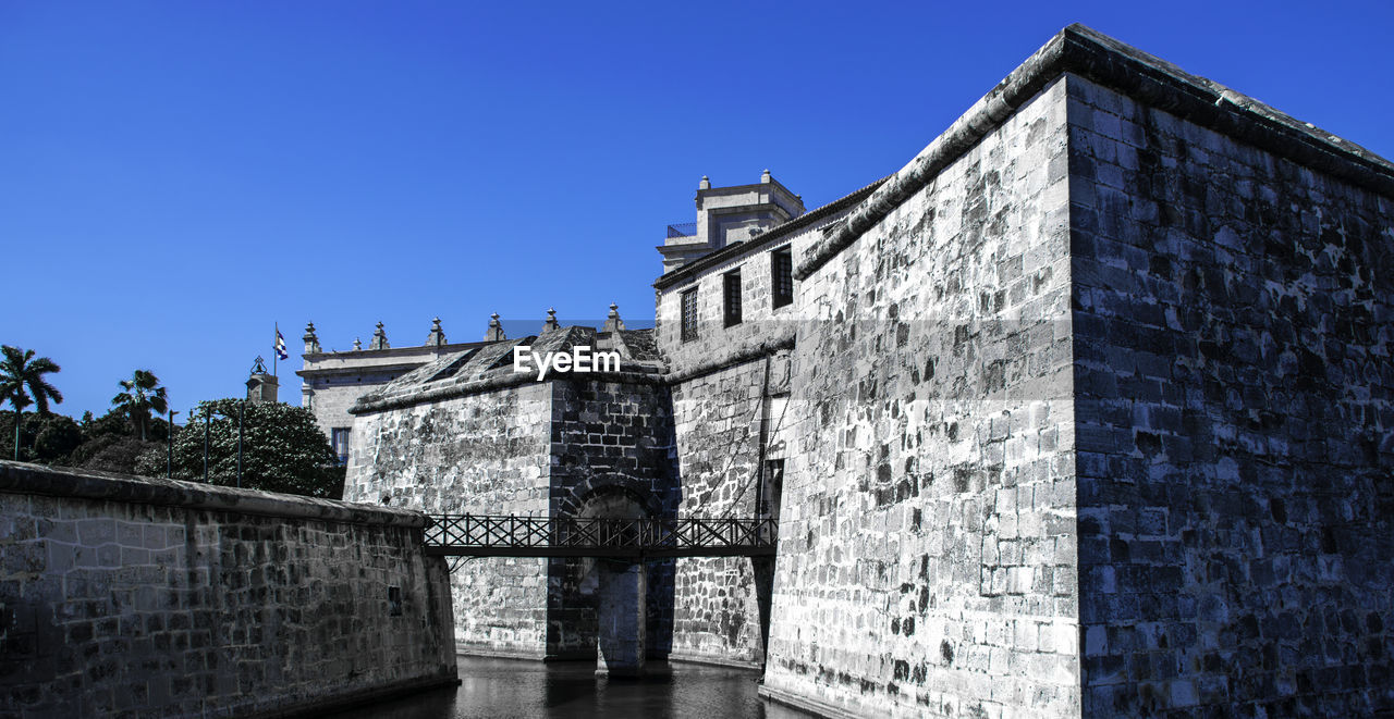 Morro castle against clear blue sky