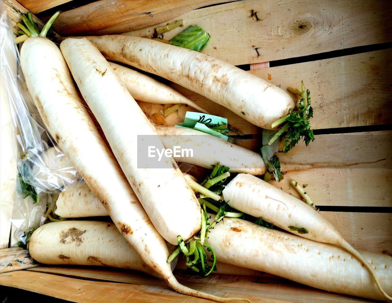 food and drink, food, freshness, vegetable, healthy eating, wellbeing, produce, radish, high angle view, no people, still life, indoors, wood, root vegetable, raw food, close-up, carrot
