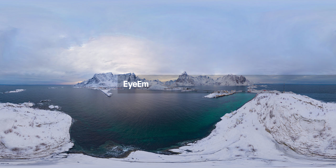 PANORAMIC VIEW OF SEA AGAINST SKY