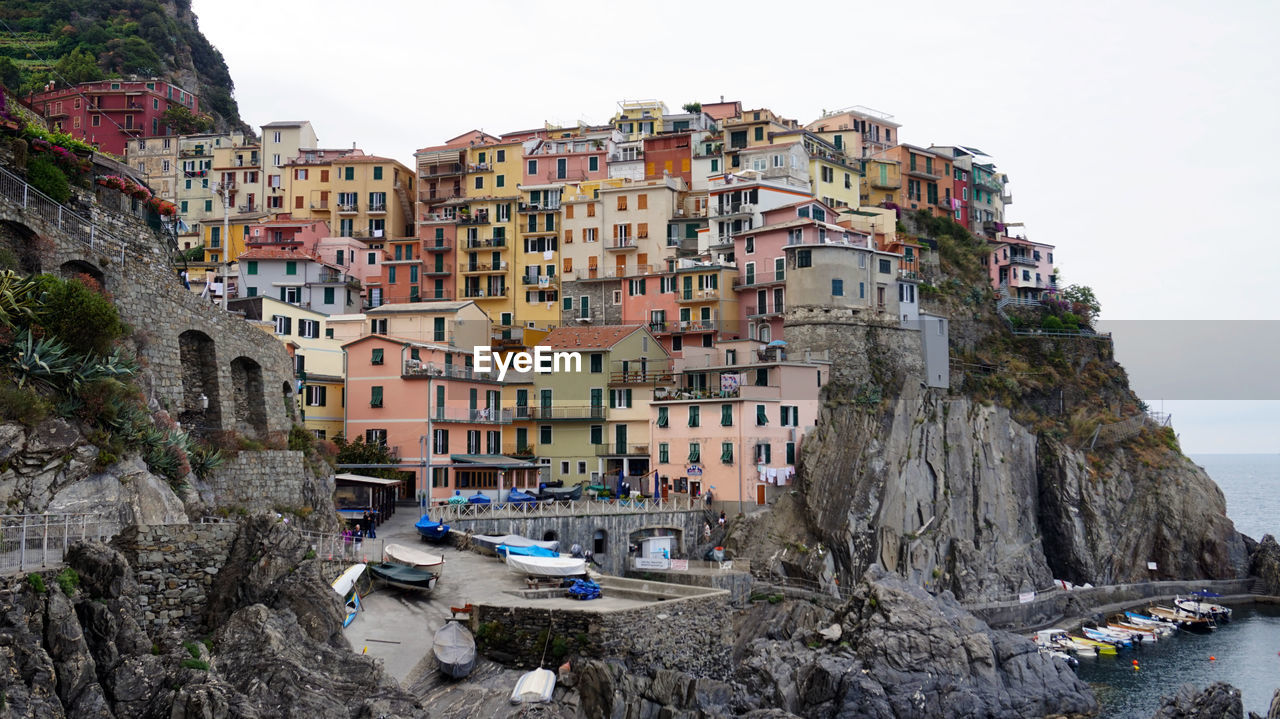 View of buildings in city