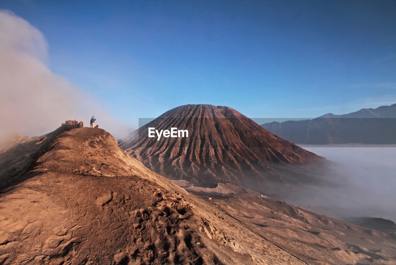 Mt bromo against sky