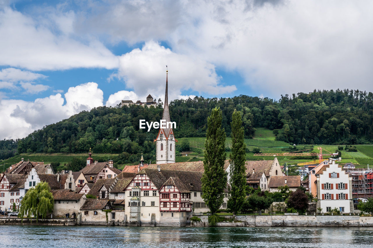 Streetview from stein am rhein, switzerland