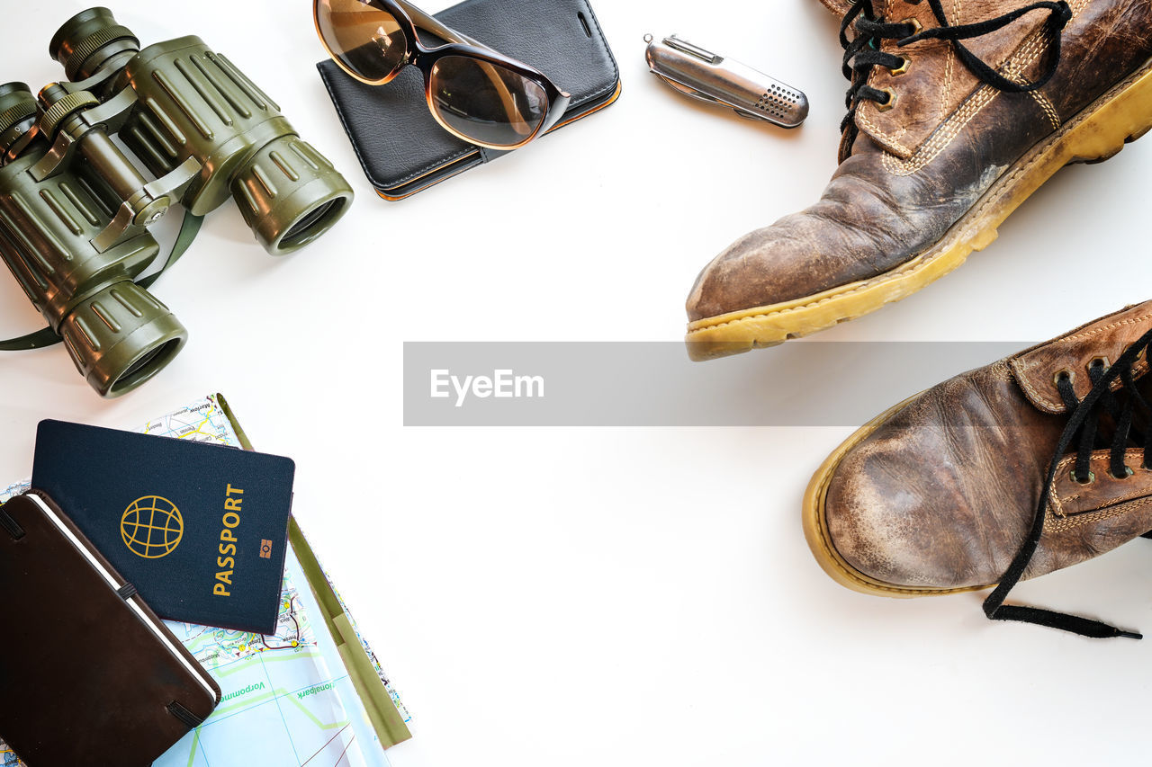 footwear, shoe, brown, fashion, studio shot, leather, no people, indoors, still life, high angle view, fashion accessory