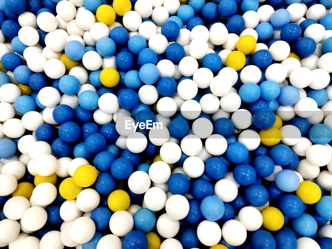 full frame shot of multi colored balls