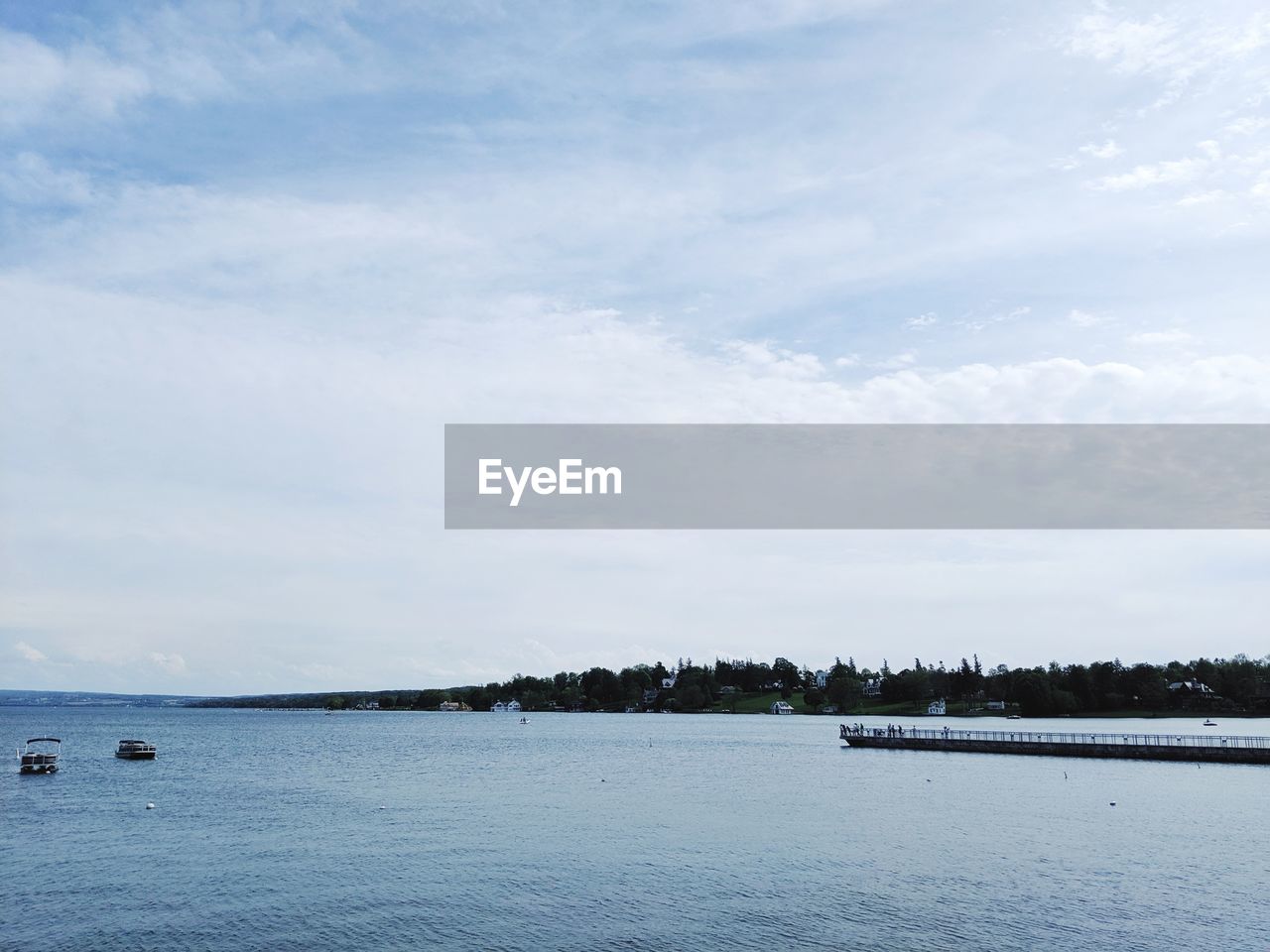 PANORAMIC SHOT OF SEA AGAINST SKY