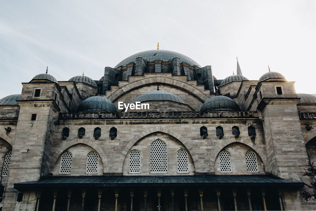 LOW ANGLE VIEW OF A BUILDING