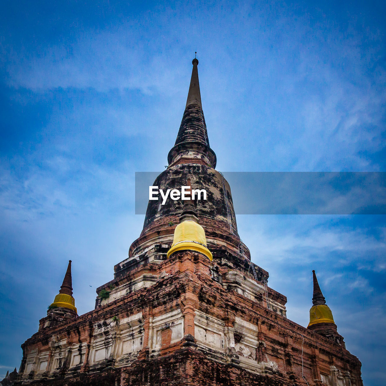 LOW ANGLE VIEW OF TEMPLE