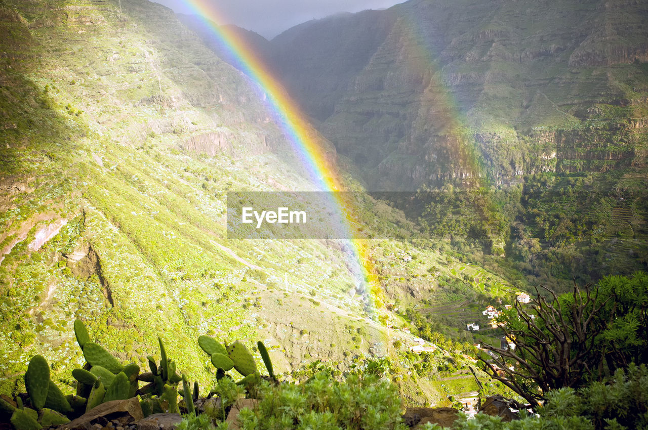 RAINBOW OVER MOUNTAIN