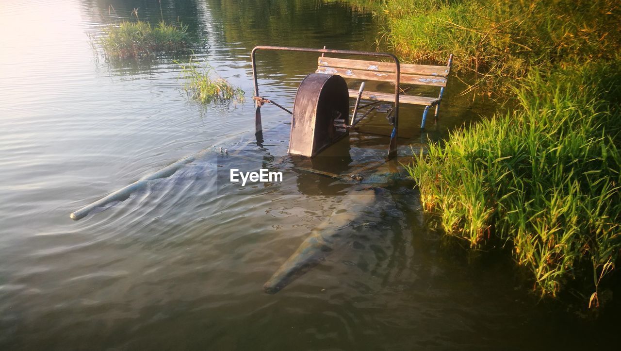 SCENIC VIEW OF RIVER IN PARK