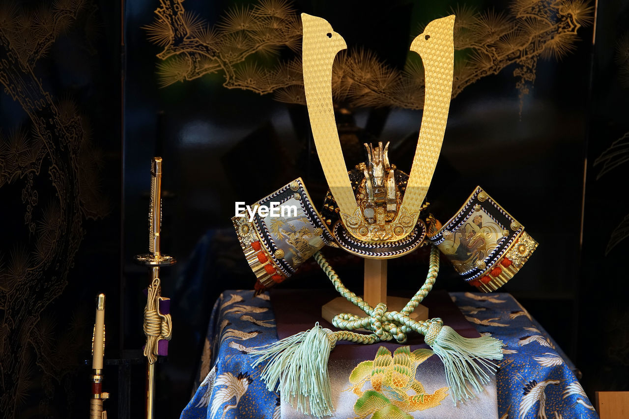 Japanese samurai armor