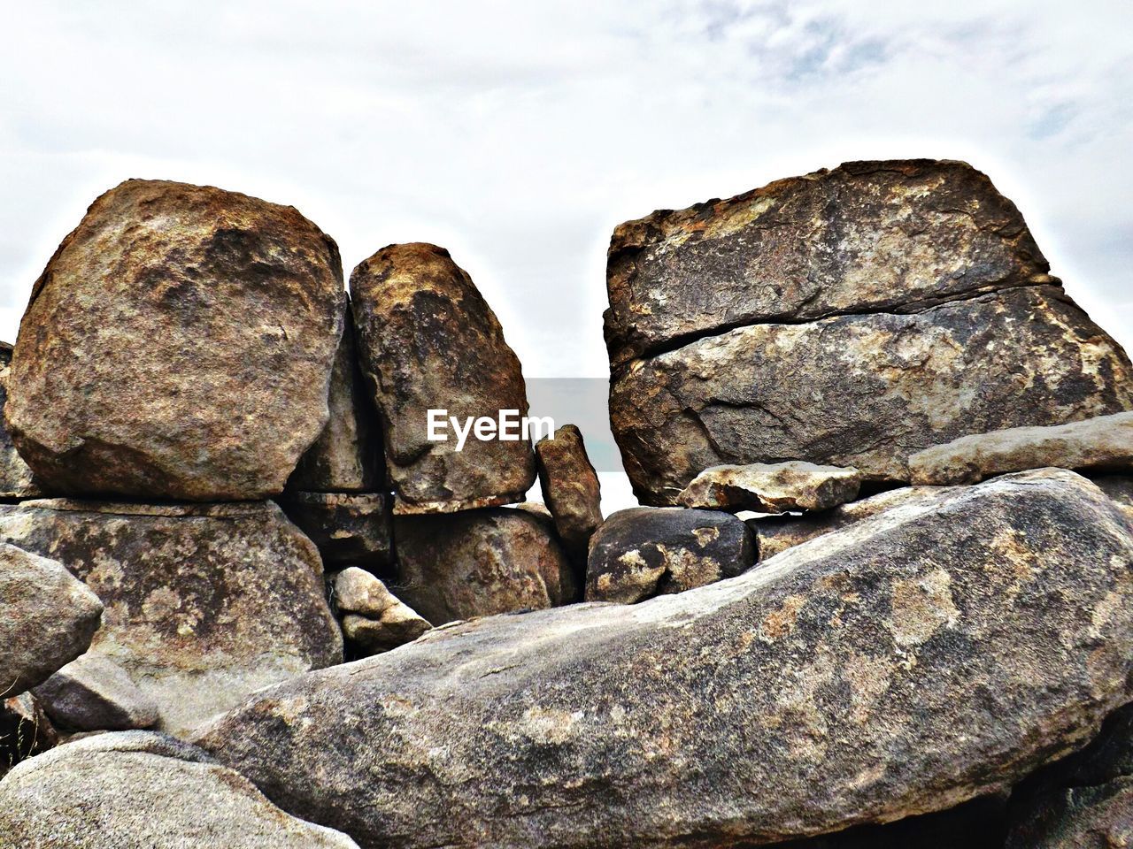 STONES ON ROCKS