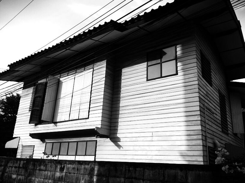 LOW ANGLE VIEW OF BUILDINGS