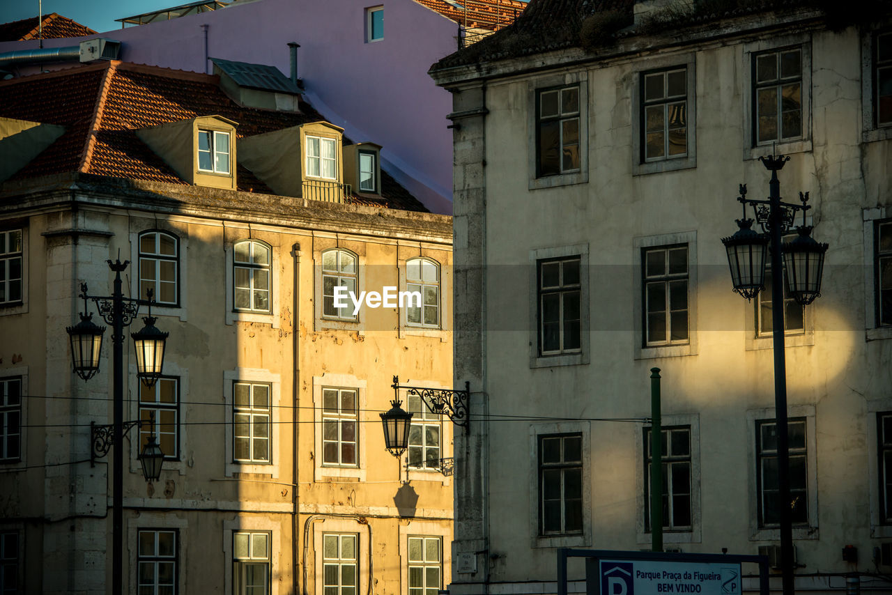 VIEW OF BUILDING AT NIGHT