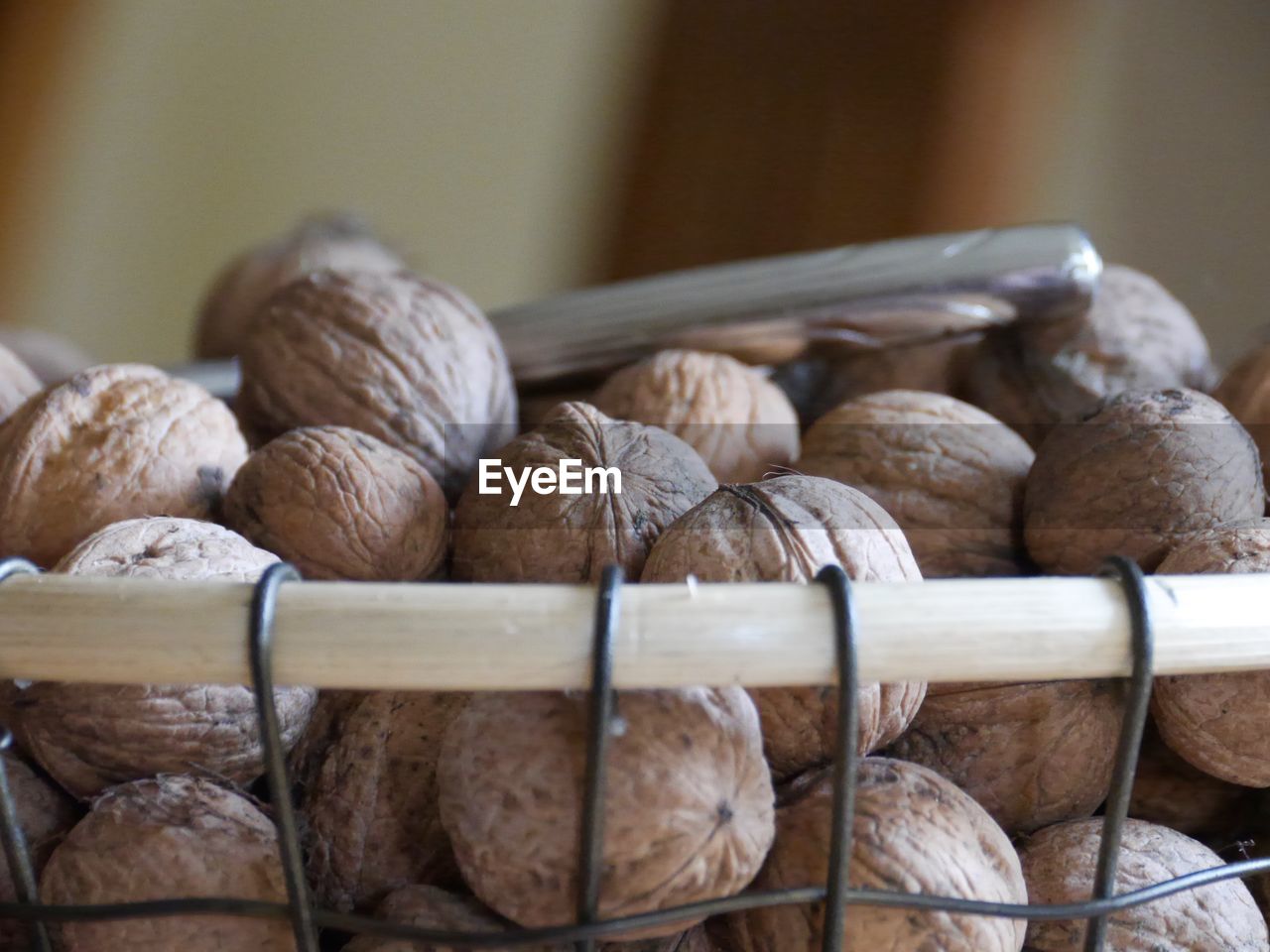 Close-up of walnuts