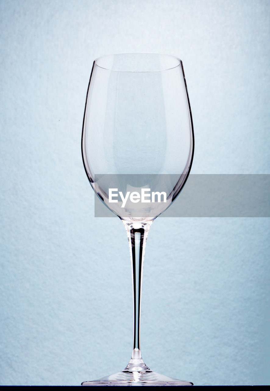 Close-up of wineglass on table