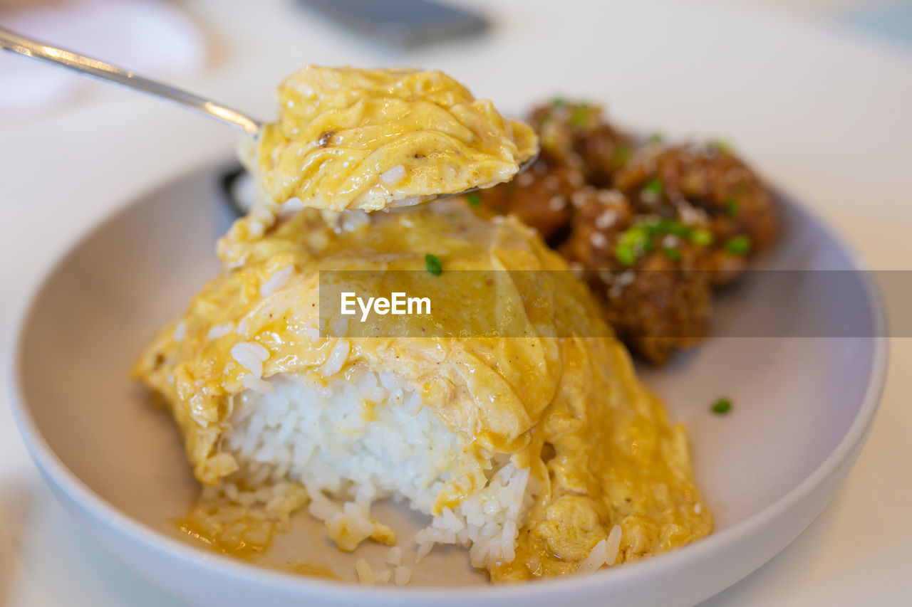 close-up of food in bowl