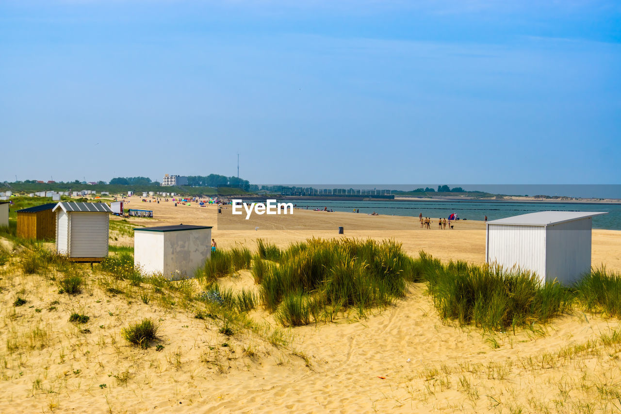 SCENIC VIEW OF SEA AGAINST BLUE SKY