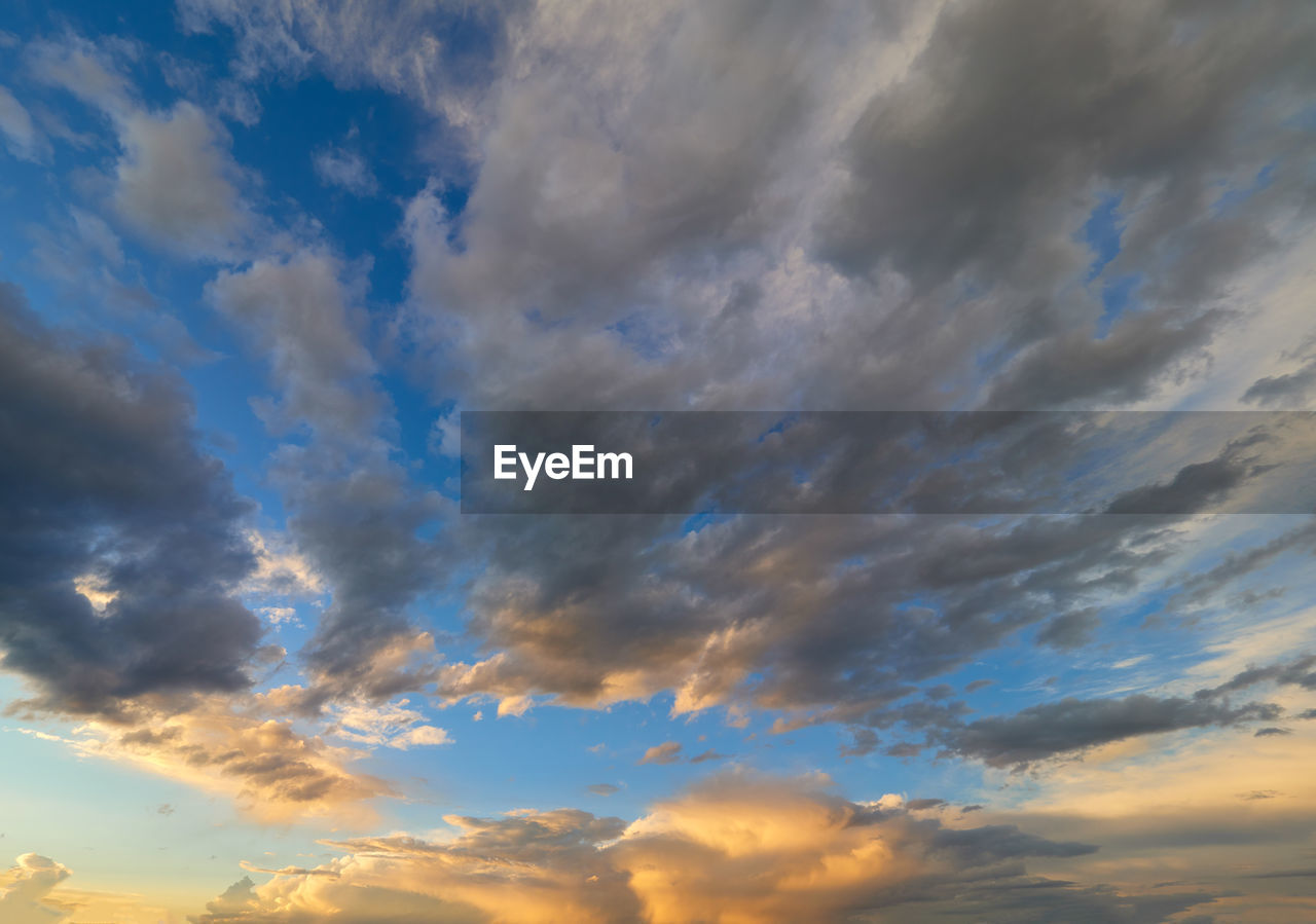 LOW ANGLE VIEW OF CLOUDS IN SKY