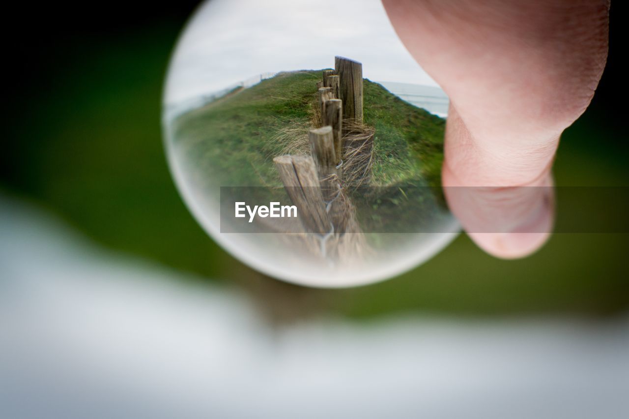 CROPPED IMAGE OF PERSON HOLDING GLASS