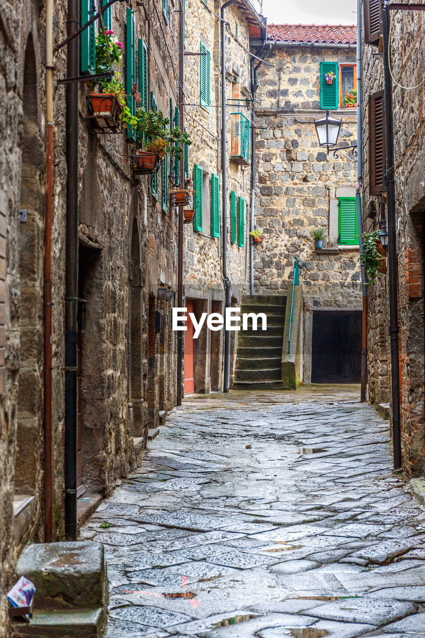 Italian backstreet in an old city