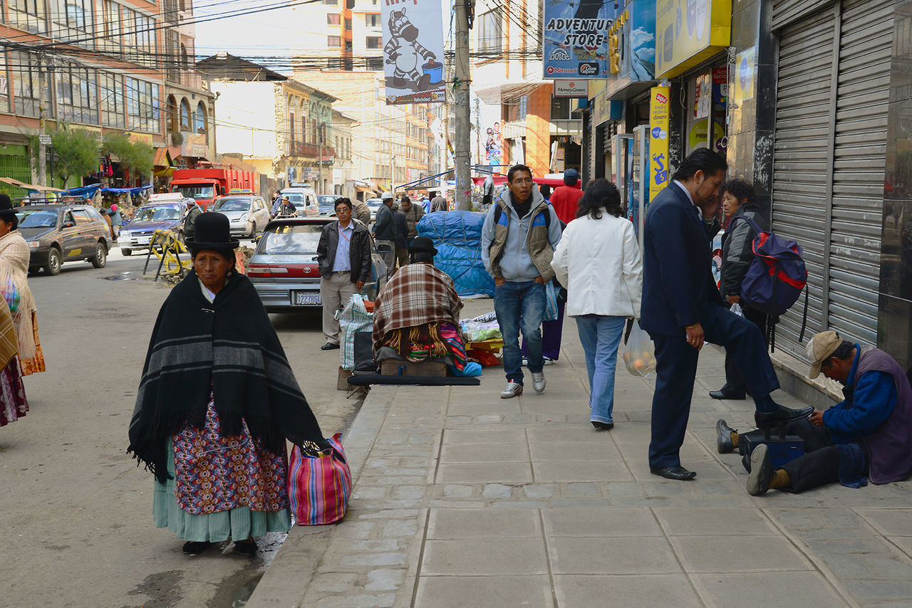 PEOPLE ON STREET