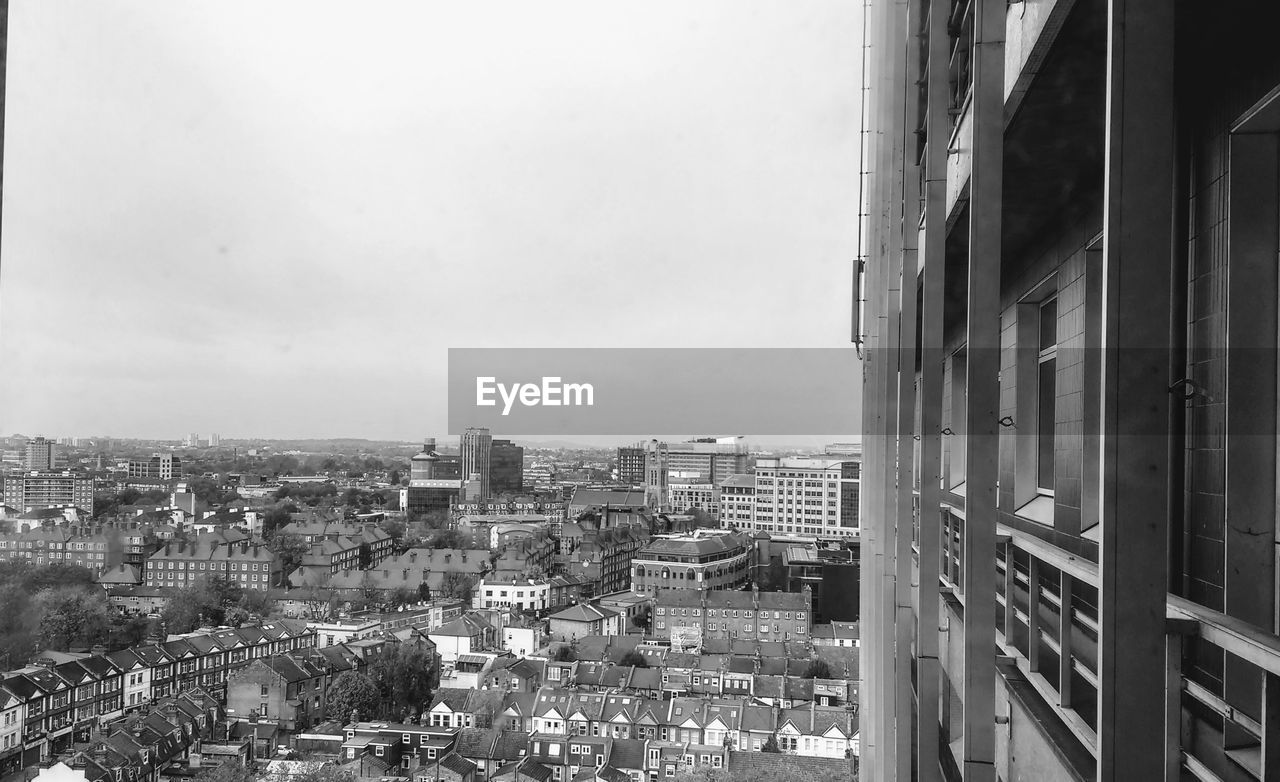 Cityscape against sky