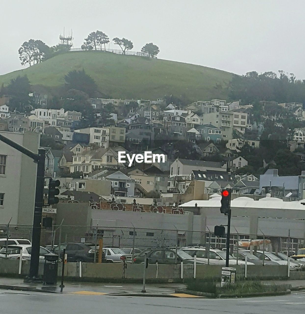 VIEW OF CITY AGAINST CLEAR SKY