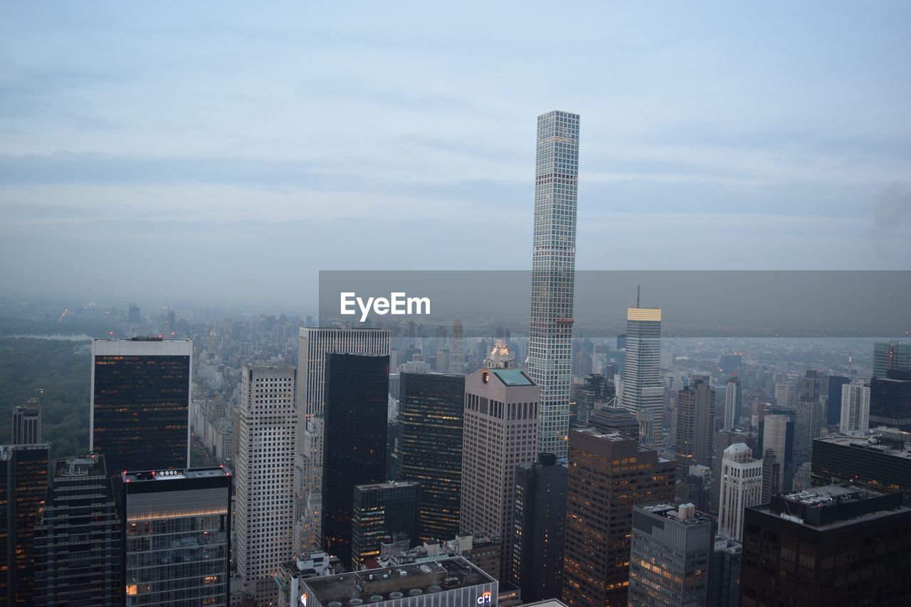 View of cityscape against sky